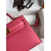 Replica Handbag Store Kelly Mini II Sellier Handmade Bag In Rose Azalee Epsom Calfskin