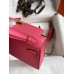 Replica Handbag Store Kelly Mini II Sellier Handmade Bag In Rose Azalee Epsom Calfskin