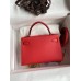 Replica Handbag Store Kelly Mini II Sellier Handmade Bag In Piment Epsom Calfskin