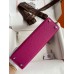 Replica Handbag Store Kelly Mini II Sellier Handmade Bag In Rose Purple Epsom Calfskin Replica Handbag Store Kelly Mini II Sellier Handmade Bag In Rose Purple Epsom Calfskin