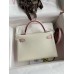 Replica Handbag Store Kelly Mini II Sellier Bicolor Handmade Bag in Nata and Mauve Sylvestre Epsom Calfskin Replica Handbag Store Kelly Mini II Sellier Bicolor Handmade Bag in Nata and Mauve Sylvestre Epsom Calfskin