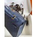 Replica Handbag Store Kelly Mini II Sellier Handmade Bag In Blue Iris Ostrich Leather Replica Handbag Store Kelly Mini II Sellier Handmade Bag In Blue Iris Ostrich Leather