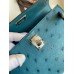 Replica Handbag Store Kelly Mini II Sellier Handmade Bag In Colvert Ostrich Ostrich Leather
