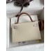 Replica Handbag Store HSS Kelly Mini II Sellier Tri-color Bag In Craie/Pink/Gold Epsom Calfskin