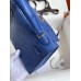 Replica Handbag Store Kelly Mini II Sellier Handmade Bag In Blue Electric Ostrich Leather Replica Handbag Store Kelly Mini II Sellier Handmade Bag In Blue Electric Ostrich Leather