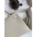 Replica Handbag Store Kelly Mini II Verso Sellier Handmade Bag in Craie Epsom Calfskin