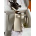 Replica Handbag Store Kelly Mini II Verso Sellier Handmade Bag in Craie Epsom Calfskin
