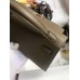 Replica Handbag Store Kelly Mini II Sellier Verso Handmade Bag in Taupe and Bamboo Epsom Calfskin