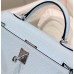 Replica Handbag Store Kelly Mini II Bag In Blue Brume Epsom Leather PHW