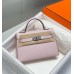 Replica Handbag Store Kelly Mini II Bag In Mauve Pale Epsom Leather PHW