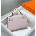 Replica Handbag Store Kelly Mini II Bag In Mauve Pale Epsom Leather PHW