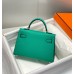 Replica Handbag Store Kelly Mini II Bag In Vert Jade Epsom Leather GHW