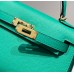 Replica Handbag Store Kelly Mini II Bag In Vert Jade Epsom Leather GHW