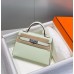 Replica Handbag Store Kelly Mini II Bag In Vert Fizz Epsom Leather PHW