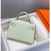 Replica Handbag Store Kelly Mini II Bag In Vert Fizz Epsom Leather PHW