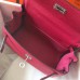 Replica Handbag Store Mini Kelly 20cm Bag In Rose Red Clemence Leather