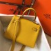 Replica Handbag Store Mini Kelly 20cm Bag In Yellow Clemence Leather