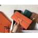 Replica Handbag Store Orange Epsom Constance Long Wallet Replica Handbag Store Orange Epsom Constance Long Wallet