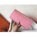 Replica Handbag Store Pink Epsom Constance Long Wallet Replica Handbag Store Pink Epsom Constance Long Wallet