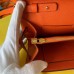 Replica Handbag Store Kelly Classique To Go Wallet In Orange Epsom Calfskin