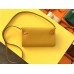 Replica Handbag Store Kelly Classique To Go Wallet In Yellow Epsom Calfskin