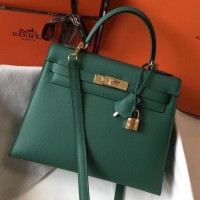 Replica Handbag Store Kelly 28cm Sellier Bag In Malachite Epsom Leather Replica Handbag Store Kelly 28cm Sellier Bag In Malachite Epsom Leather