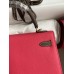 Replica Handbag Store Kelly Sellier 25 Bicolor Bag in Rose Extremea nd Taupe Epsom Calfskin
