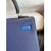 Replica Handbag Store Kelly Sellier 25 Bicolor Bag in Blue Saphir and Blue France Epsom Calfskin