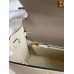 Replica Handbag Store Kelly Sellier 25 Bicolor Bag in Taupe and Craie Epsom Calfskin