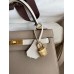 Replica Handbag Store Kelly Sellier 25 Bicolor Bag in Trench and Craie Epsom Calfskin