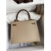 Replica Handbag Store Kelly Sellier 25 Bicolor Bag in Trench and Taupe Epsom Calfskin