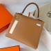 Replica Handbag Store Kelly Colormatic 25 Handmade Bag in Chai Swifit Leather