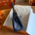 Replica Handbag Store Kelly Colormatic 25 Handmade Bag in Blue Nuit Swift Leather