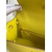 Replica Handbag Store Kelly Sellier 25 Handmade Bag In Lime Epsom Calfskin