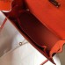 Replica Handbag Store Orange Epsom Kelly 25cm Sellier Handmade Bag