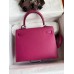 Replica Handbag Store Kelly Sellier 25 Handmade Bag In Rose Purple Epsom Calfskin
