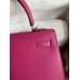 Replica Handbag Store Kelly Sellier 25 Handmade Bag In Rose Purple Epsom Calfskin