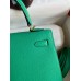 Replica Handbag Store Kelly Sellier 25cm Handmade Bag In Vert Jade Epsom Calfskin