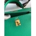 Replica Handbag Store Kelly Sellier 25cm Handmade Bag In Vert Jade Epsom Calfskin