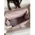 Replica Handbag Store Kelly Retourne 25 Handmade Bag In Mauve Pale Swift Calfskin
