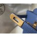 Replica Handbag Store Kelly 25cm Sellier Bag In Agate Blue Epsom Leather