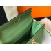 Replica Handbag Store Kelly 25cm Sellier Bag In Vert Criquet Epsom Leather