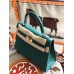 Replica Handbag Store Kelly 25cm Handmade Bag In Vert Vertigo Ostrich Skin