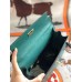 Replica Handbag Store Kelly 25cm Handmade Bag In Vert Vertigo Ostrich Skin
