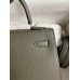 Replica Handbag Store Kelly Sellier 25 Handmade Bag In Vert De Gris Epsom Calfskin