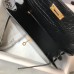 Replica Handbag Store Kelly 28cm Bag In Black Embossed Crocodile GHW