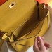 Replica Handbag Store Kelly 28cm Retourne Bag In Soleil Clemence Leather