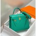 Replica Handbag Store Kelly 28cm Sellier Bag In Vert Jade Epsom Leather