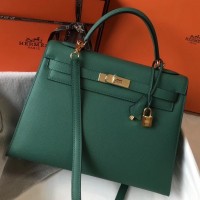 Replica Handbag Store Kelly 32cm Sellier Bag In Malachite Epsom Leather Replica Handbag Store Kelly 32cm Sellier Bag In Malachite Epsom Leather