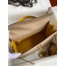 Replica Handbag Store Kelly Sellier 32 Bicolor Bag in Trench and Yellow Epsom Calfskin